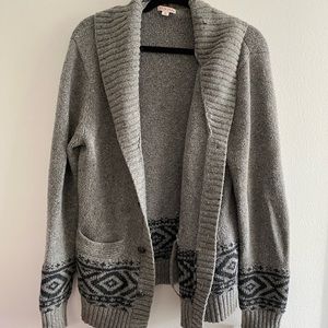 Wool cardigan